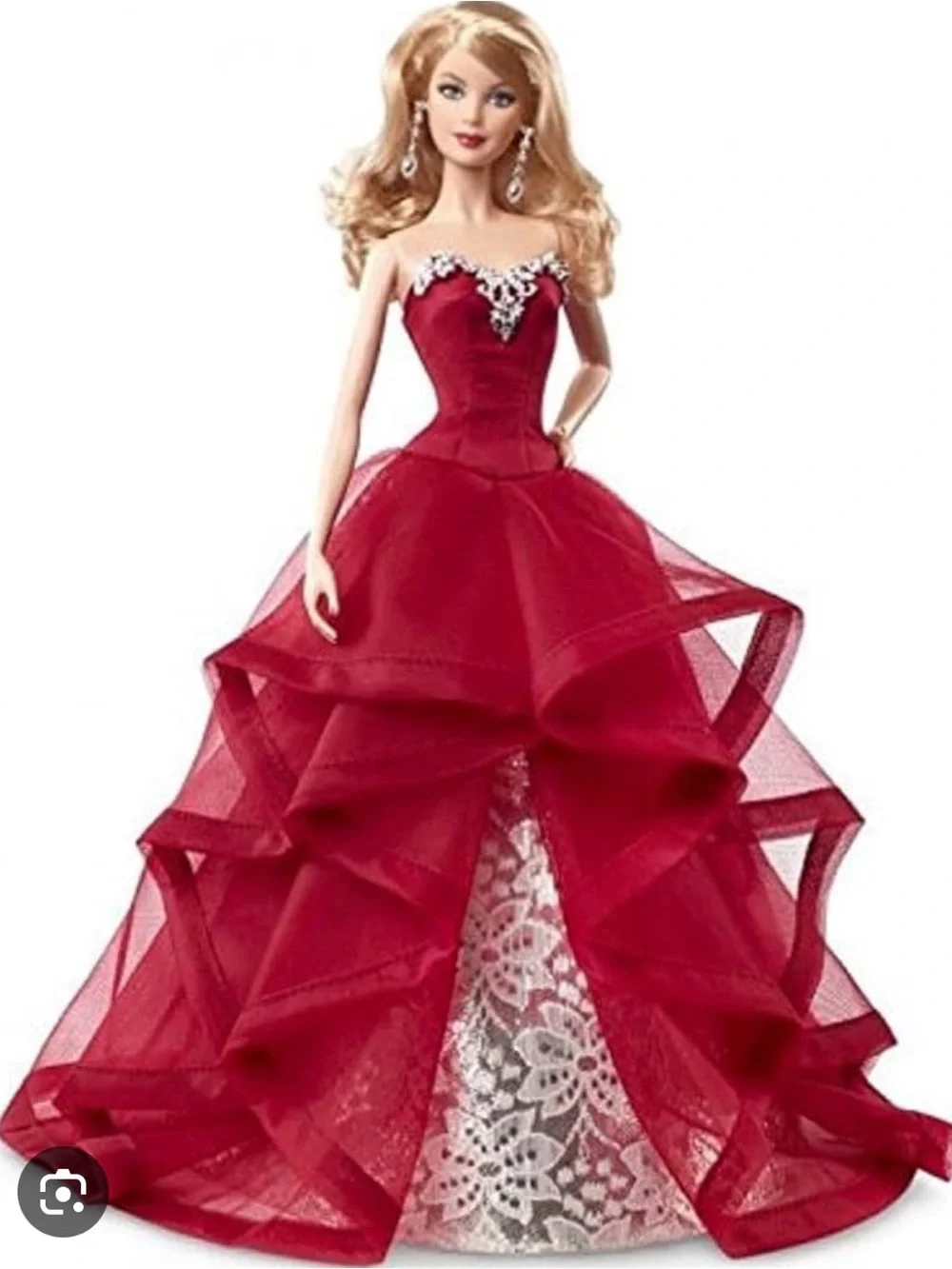 Barbie Collector 2015 Holiday Doll - Red Holiday Gown